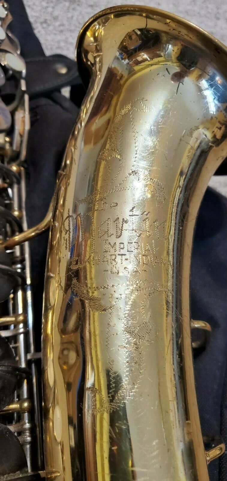 Vintage Martin Imperial Alto Saxophone For Parts Or Repair