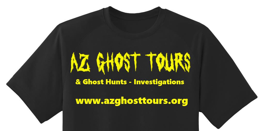 New Size Xl Az Ghost Tours Tee Shirt Ghost Hunting Paranormal