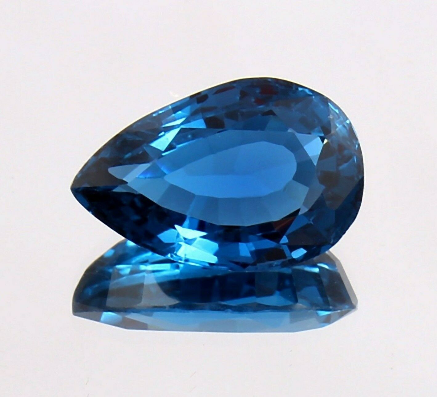 AAA Flawless Mozambique Unique HI- End Glamorous Blue Tourmaline Pear 8.50 Ct