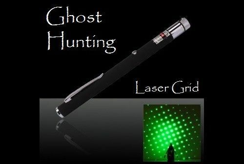 Ghost Hunting Tool New Green Laser Grid Pen Pointer Paranormal Marker  Usa Ship