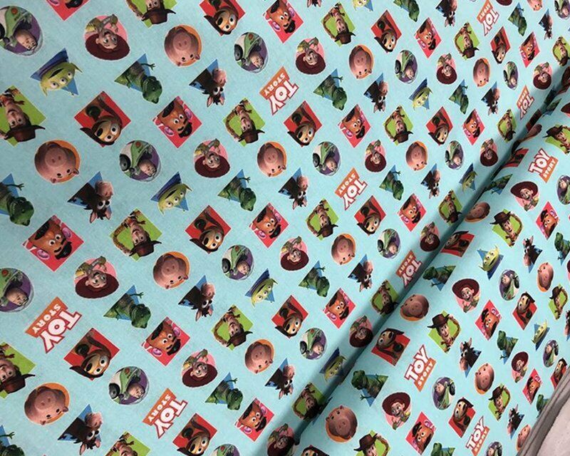 Disney Toy story 100% cotton fabric various designs