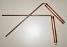 NEW! Mini COPPER Ghost Hunting Hunter Detection Detector Paranormal DOWSING RODS