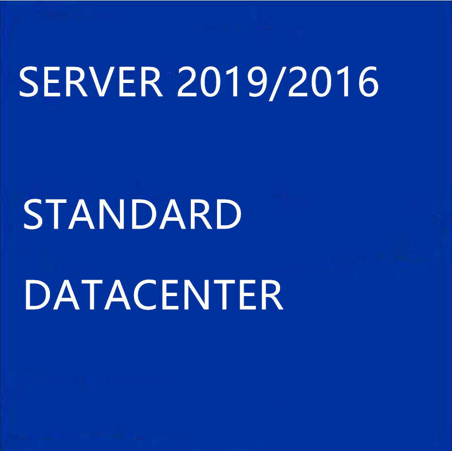 How To Active Server 2019 2016 Retail Standard And Data Center; Install; Dvd