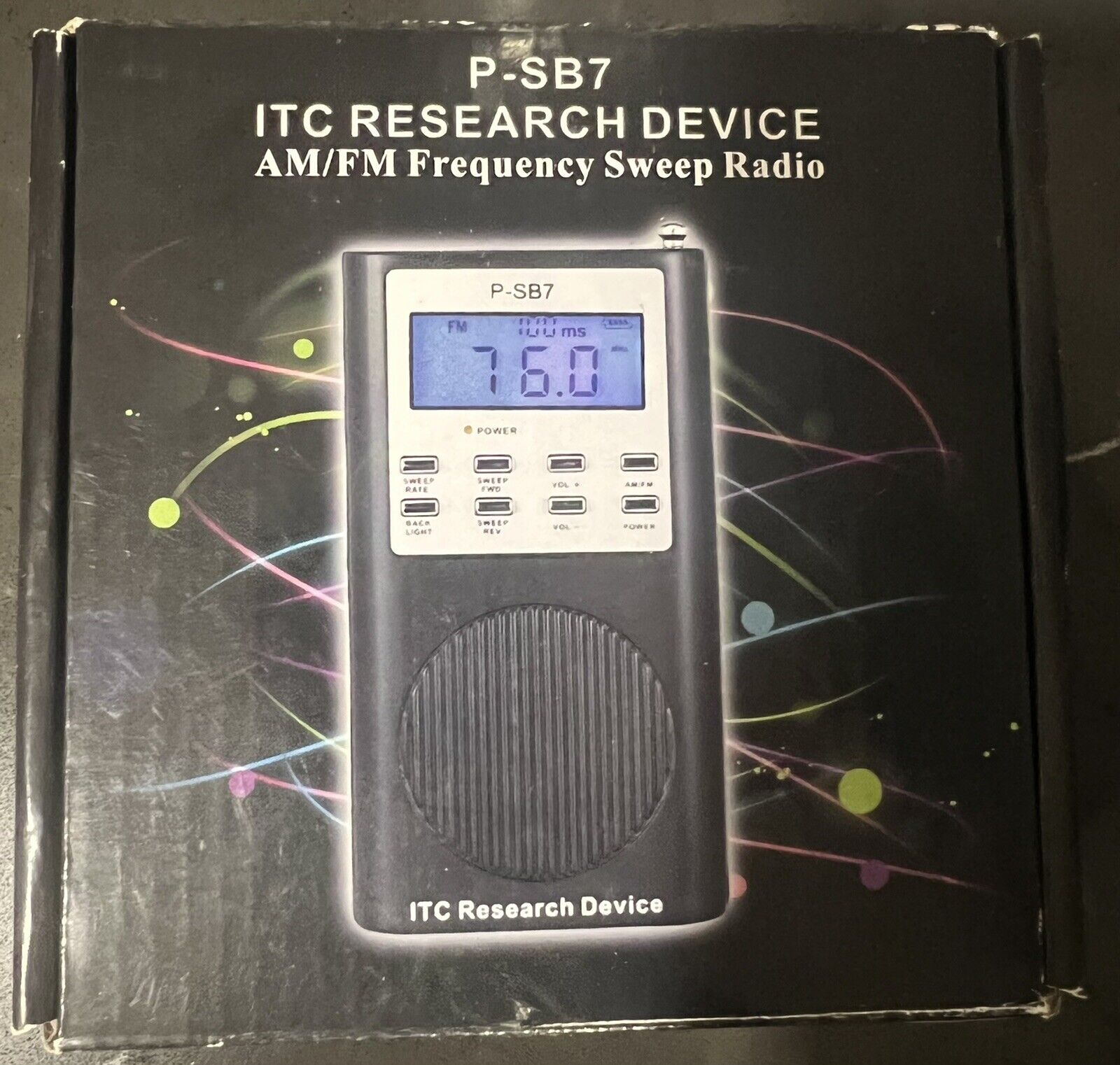 P-SB7 Spirit Box ITC Research FM/AM Ghost Radio Paranormal Device
