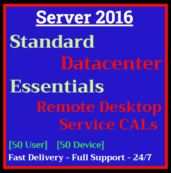 Remote. Desktop. Services. Rds SV 2016. User Device Cals Hot Item 24/7