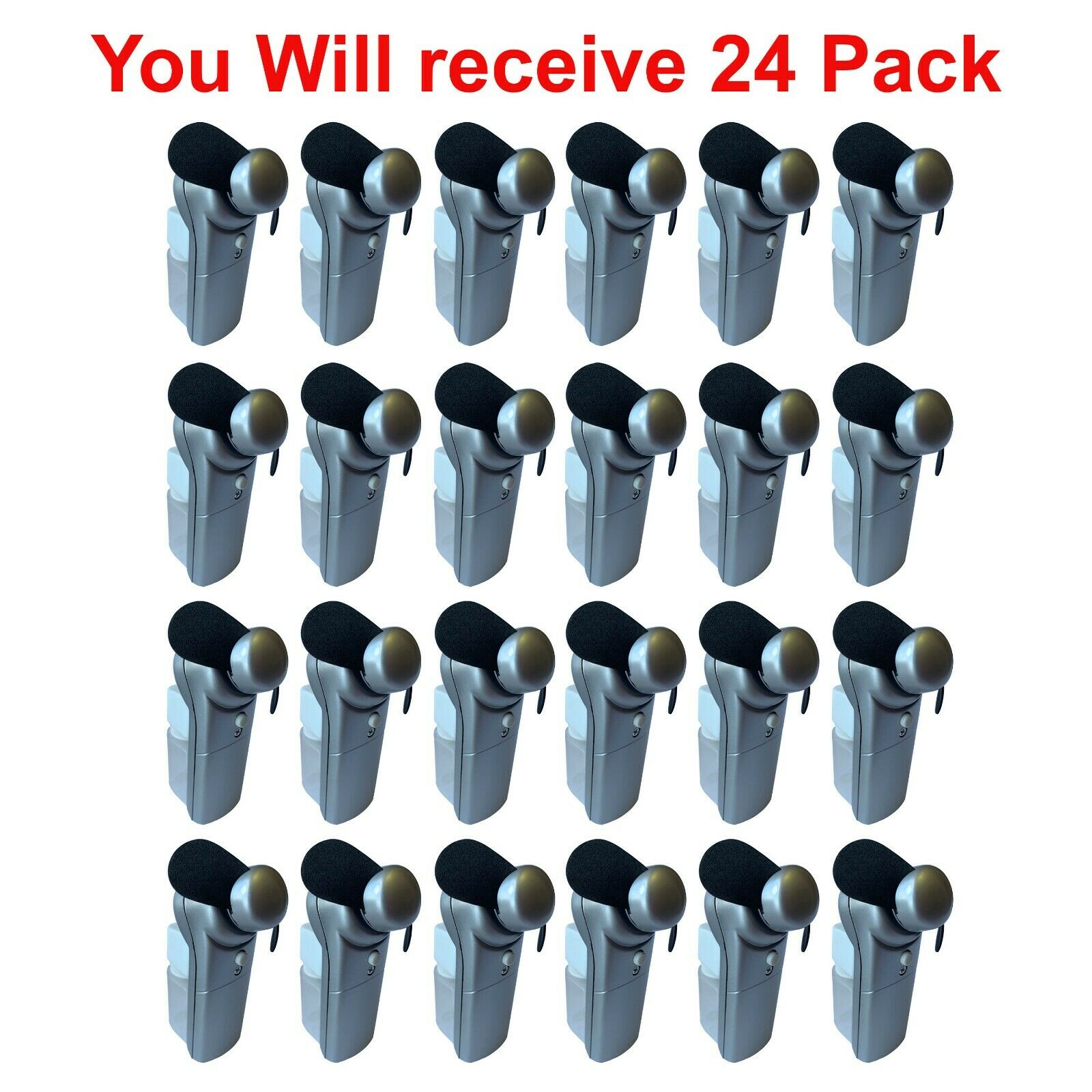 24x Portable Misting Fan Mini Pocket Handheld Cooling Personal Water Spray