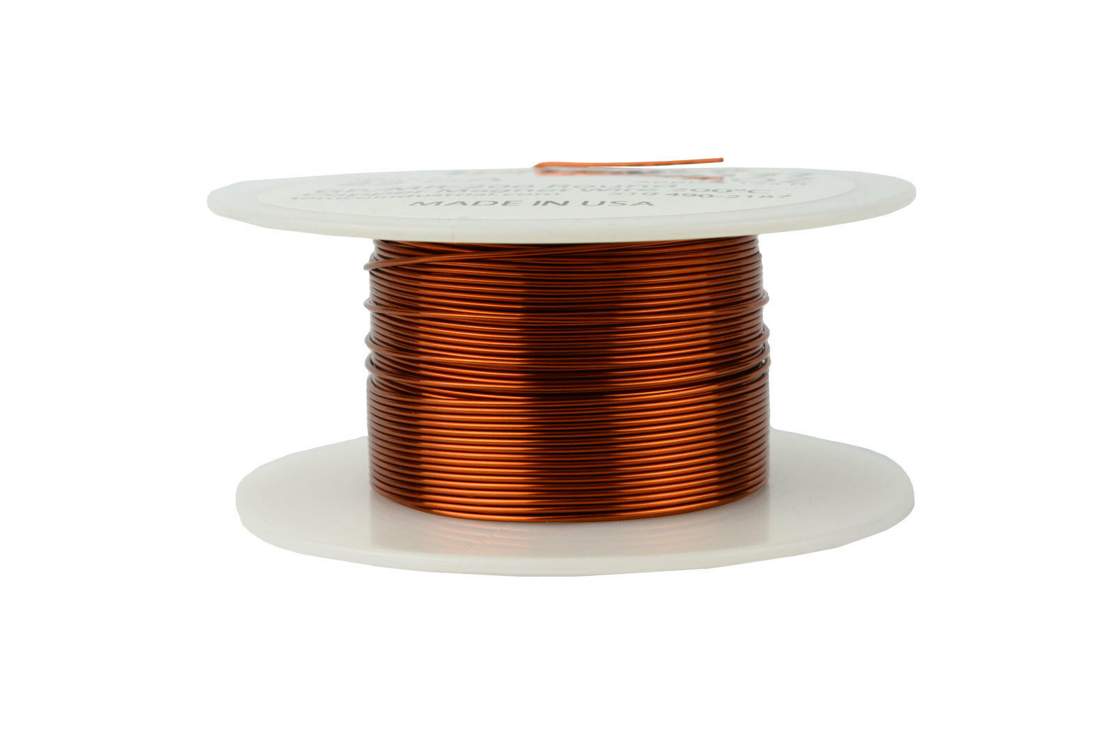Temco 22 Awg Gauge Enameled Copper Magnet Wire 200c 4oz 125ft Coil Winding
