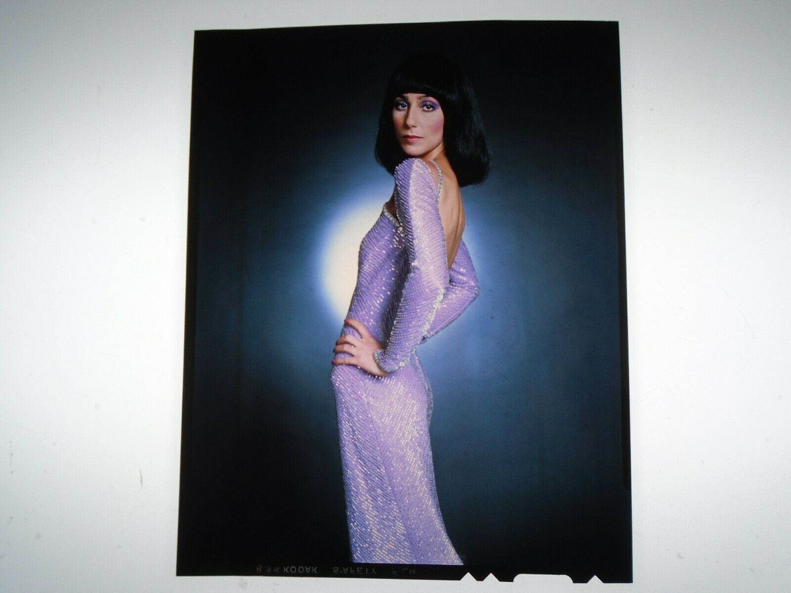 Cher Sonny And Sexy Glamour Icon 1 Color Transparency/slide Original Movie Photo